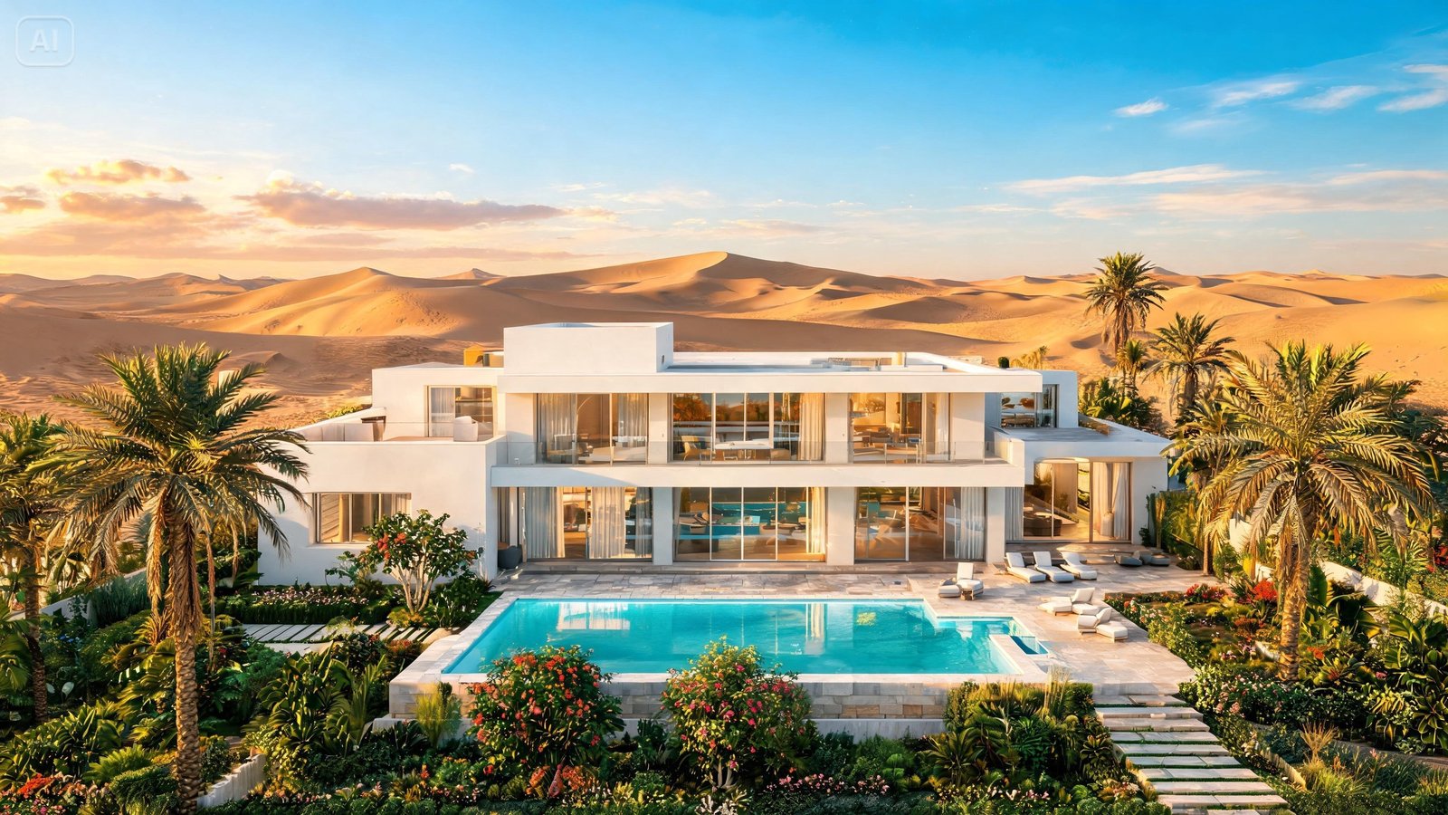 Demo villa property card for real estate agency website